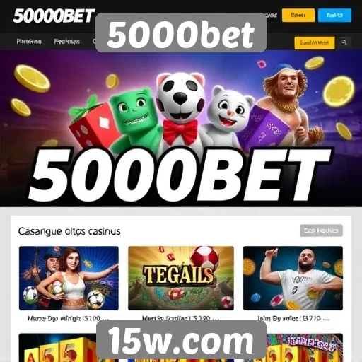 Promoções e bônus disponíveis no 5000bet